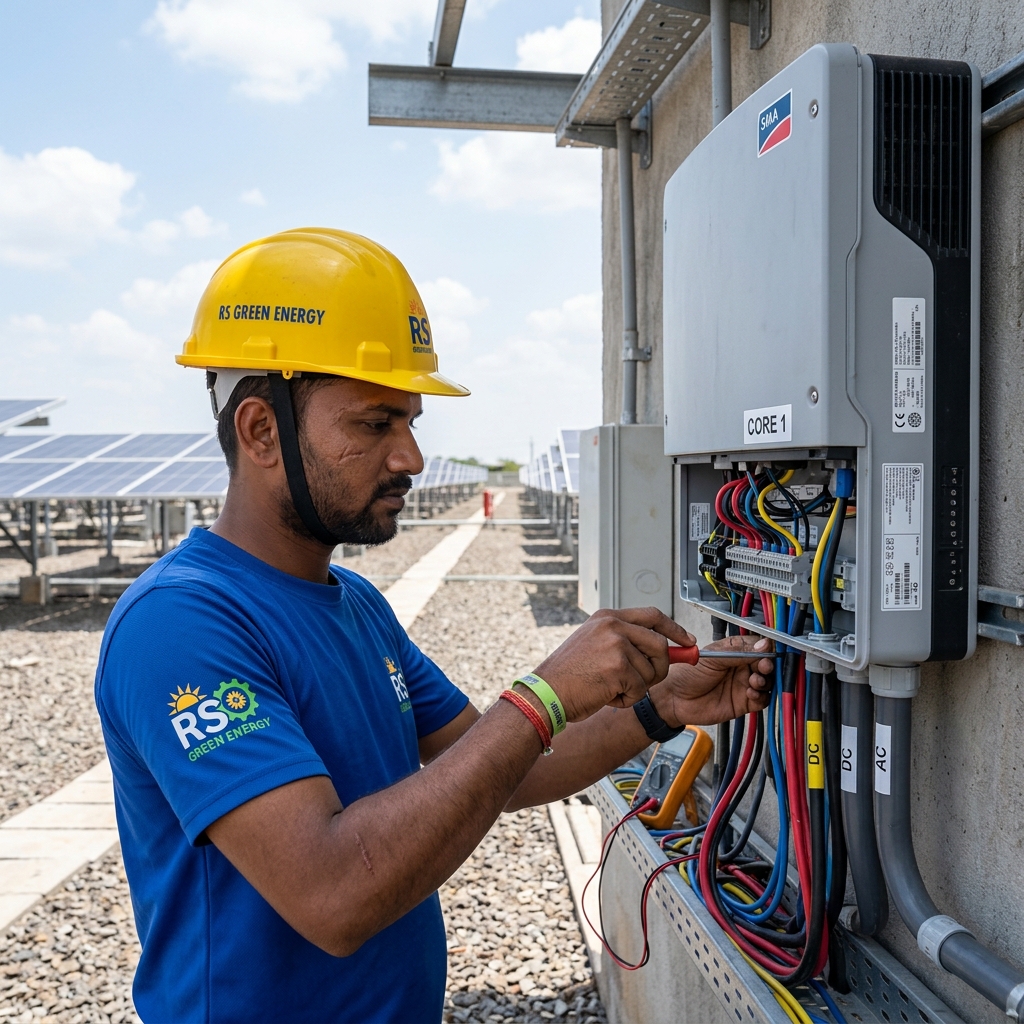 Commercial Inverter & Meter Commissioning